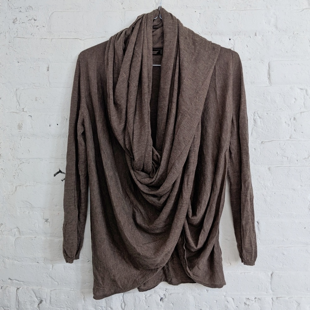 alice + olivia Cashmere/Wool Wrap Sweater